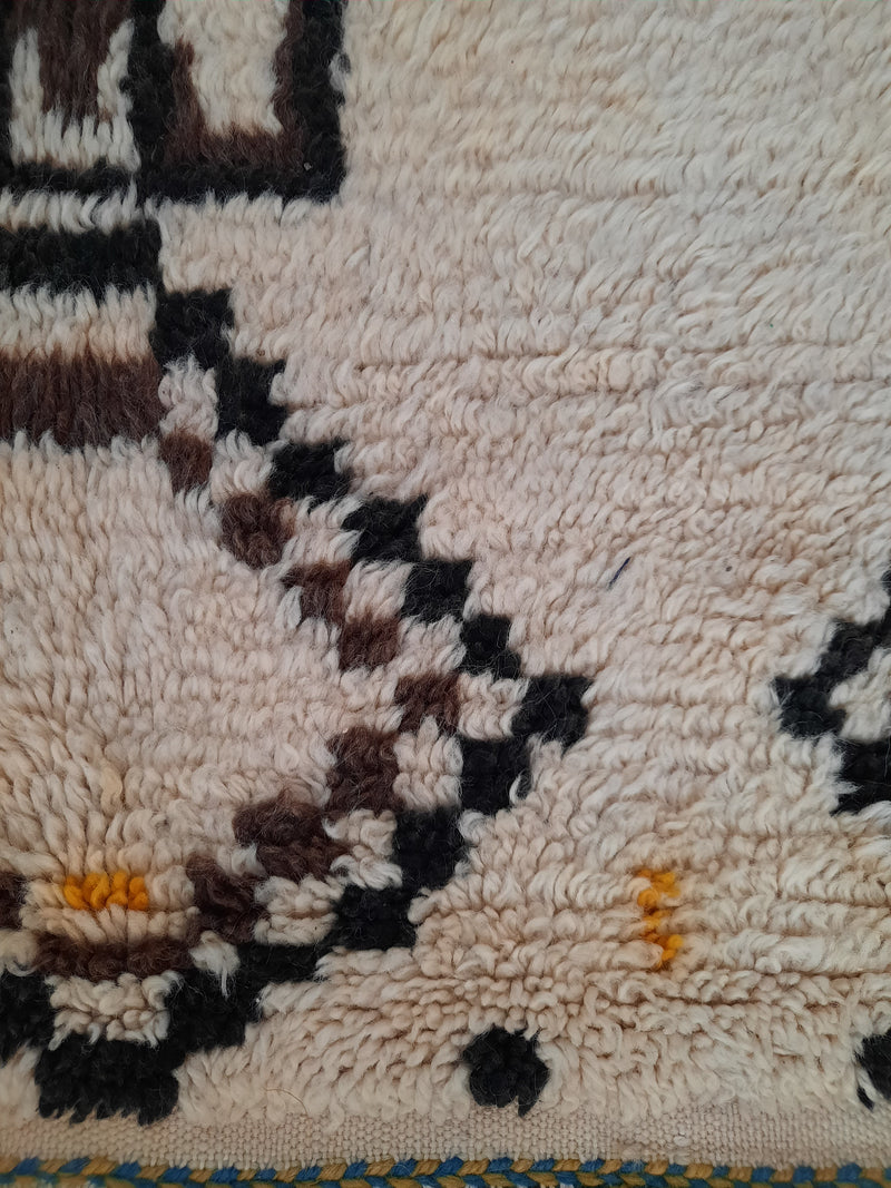 Checkered Diamonds Beni Ourain Rug RUBO011