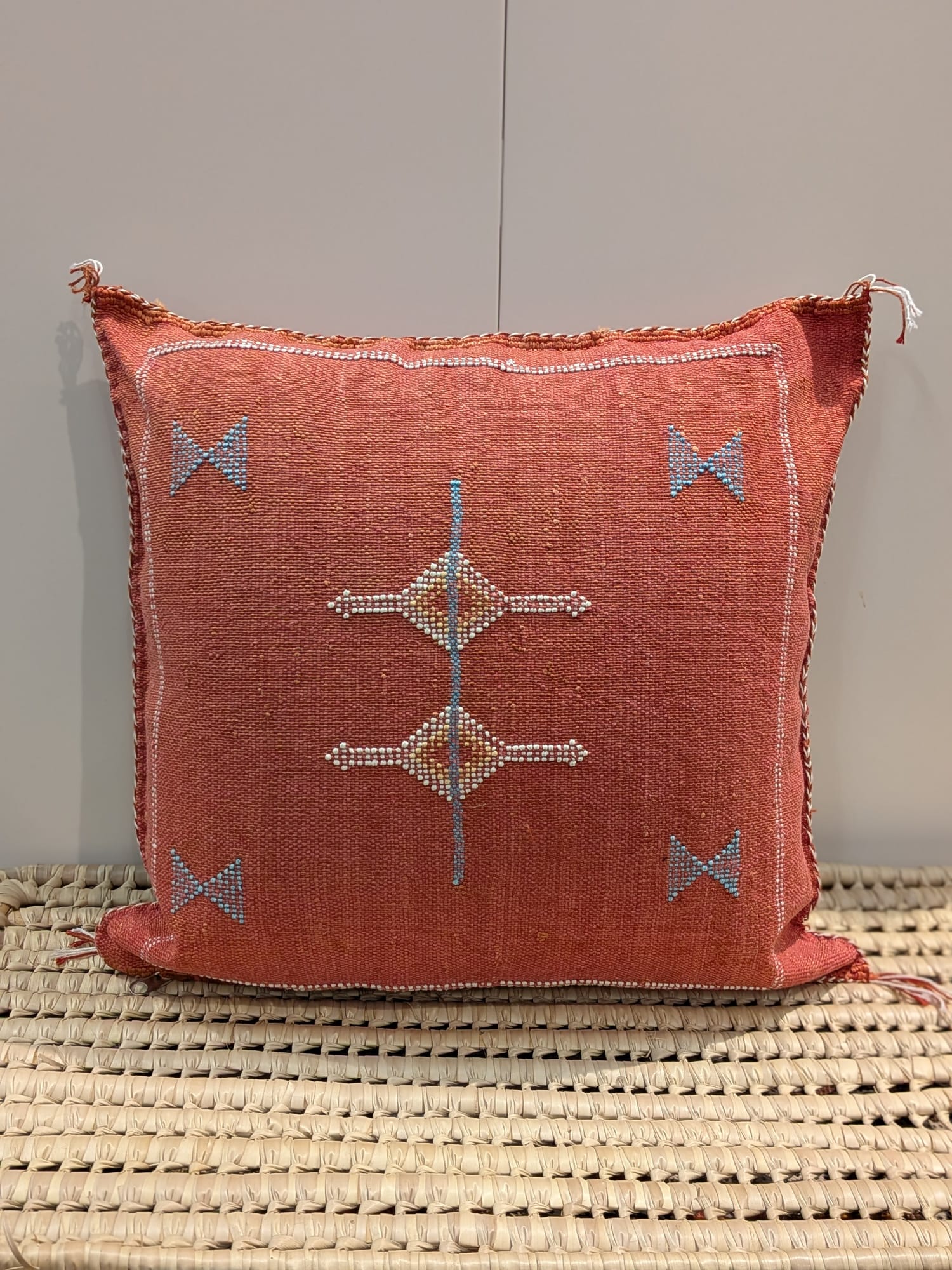 Moroccan Cactus Silk Cushion CUCS081