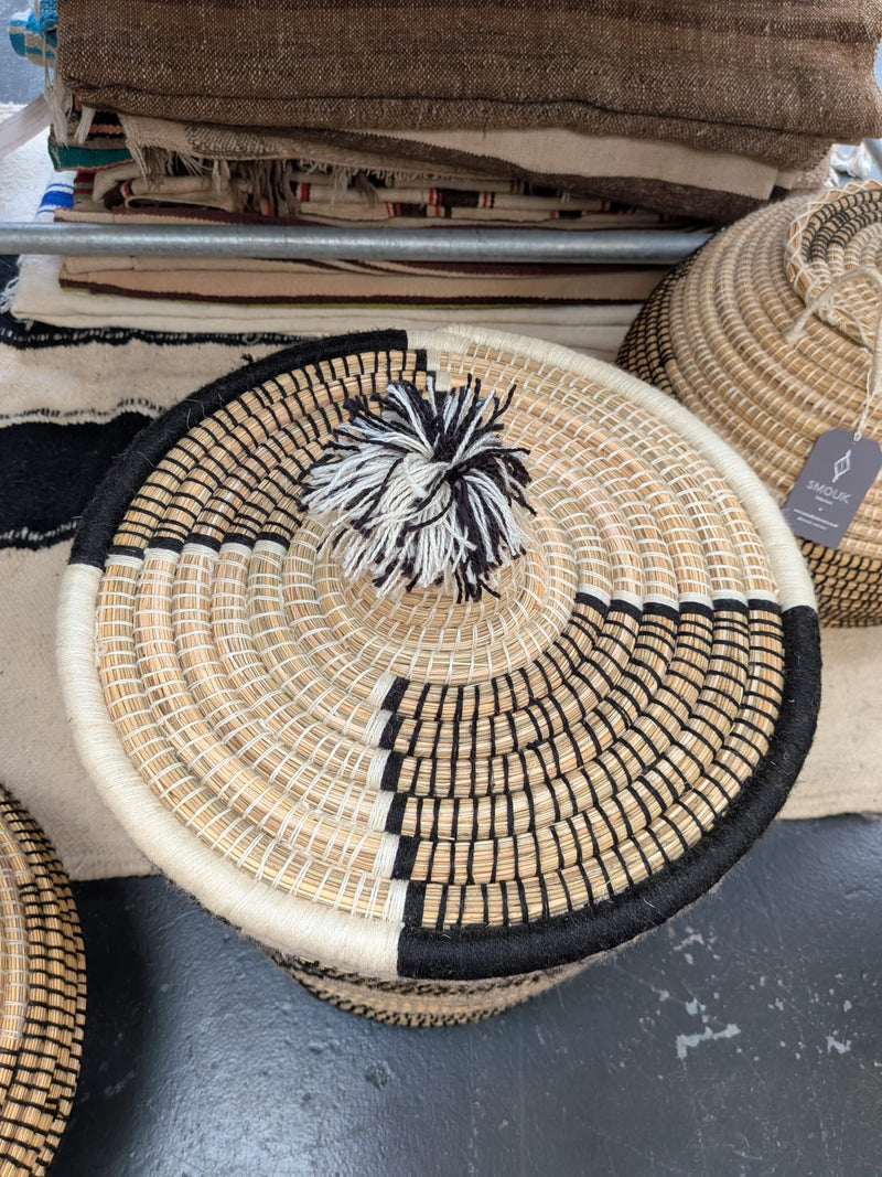 Hand Woven Laundry Basket HWBK031