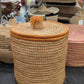 Hand Woven Laundry Basket HWBK032