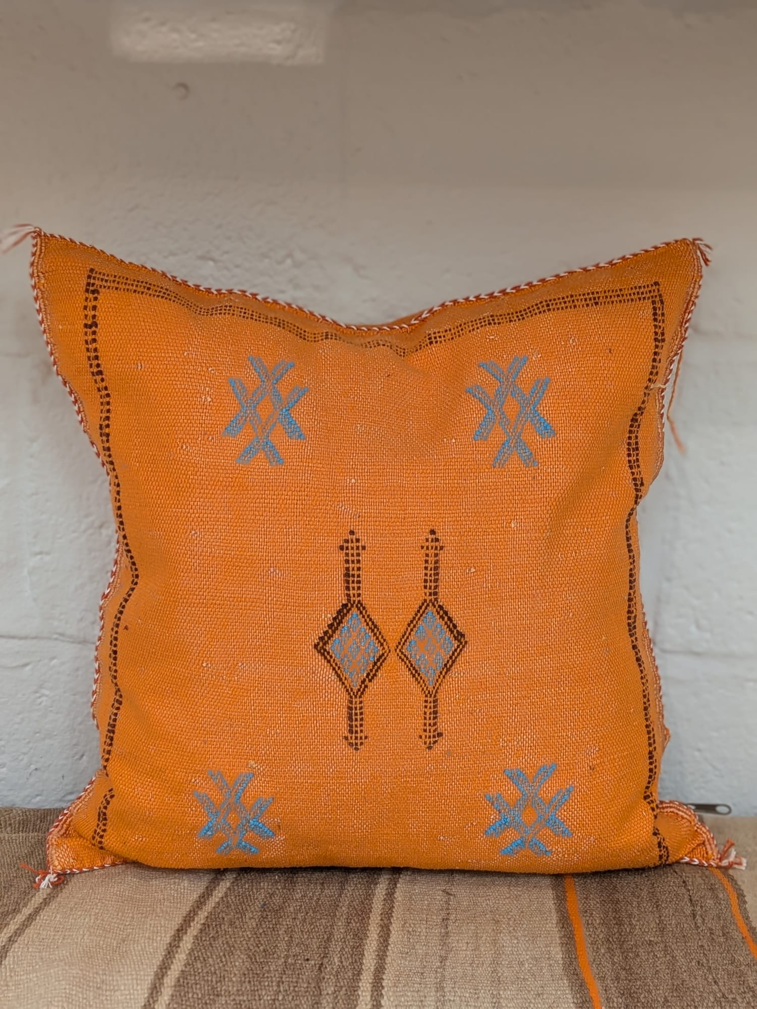 Moroccan Cactus Silk Cushion CUCS073