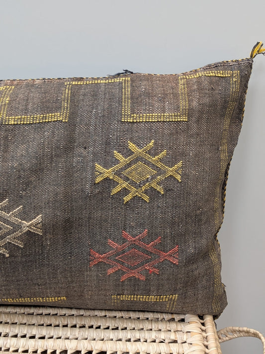 Moroccan Cactus Silk Cushion CUCS099