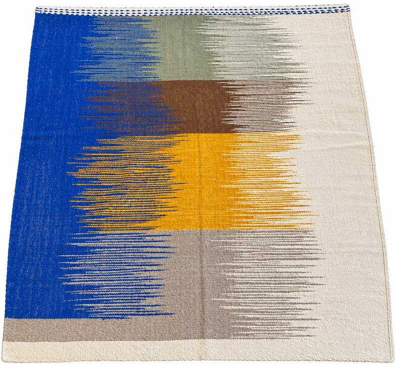 'Winter Sun' Contemporary Kilim RUKM034