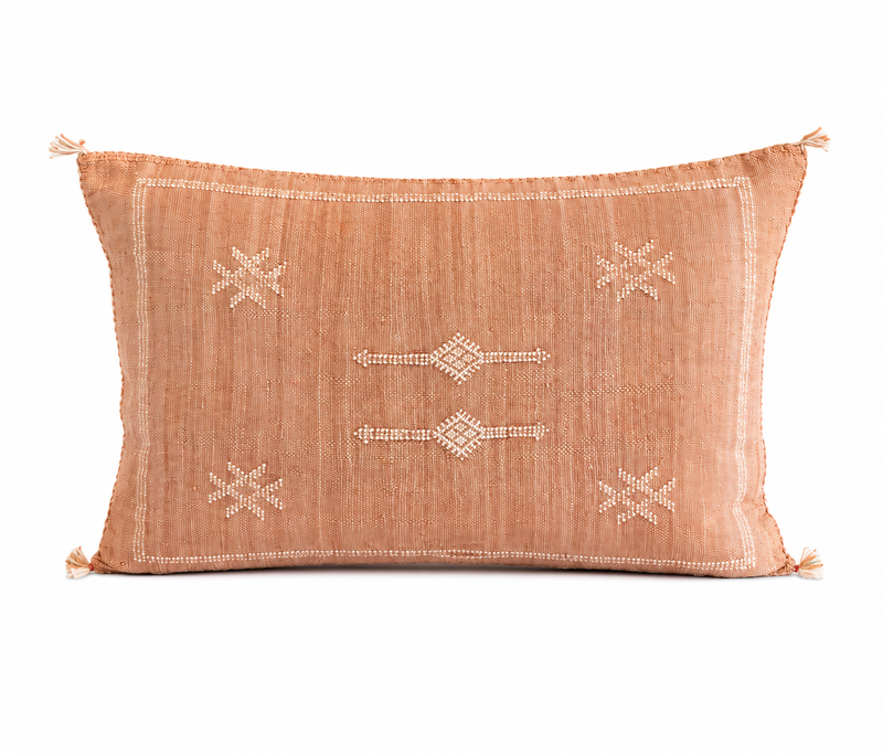 Moroccan Cactus Silk Cushion CUCS143