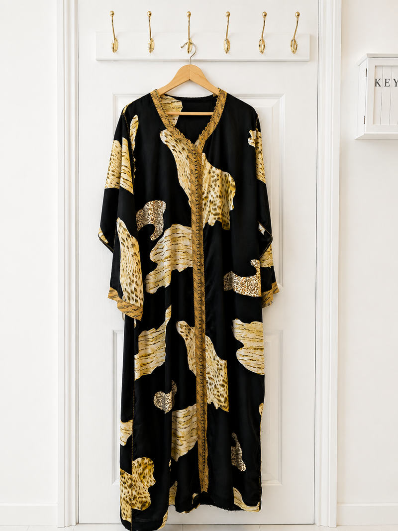 Antique Kaftan - Leopard