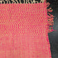'Pink & Cream' Flatweave Reversible Kilim Runner - RUKM030
