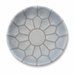 Mini Leather Pouffe - Light Grey POLP083