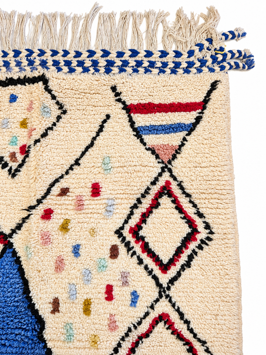 "Calder's Dream" Contemporary Beni Ourain Rug RUB096