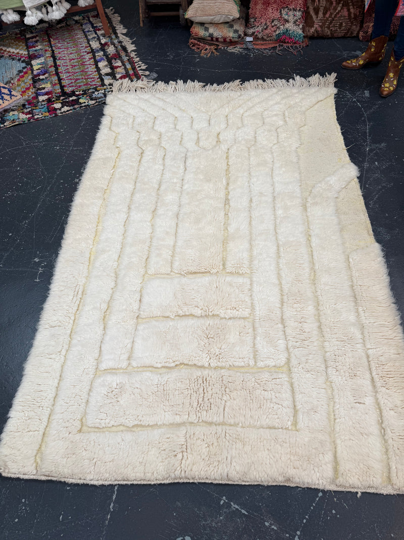 "Lemon Sorbet" Beni Ourain Rug RUBO045