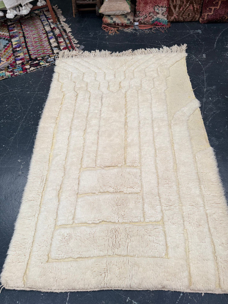 "Lemon Sorbet" Beni Ourain Rug RUBO045