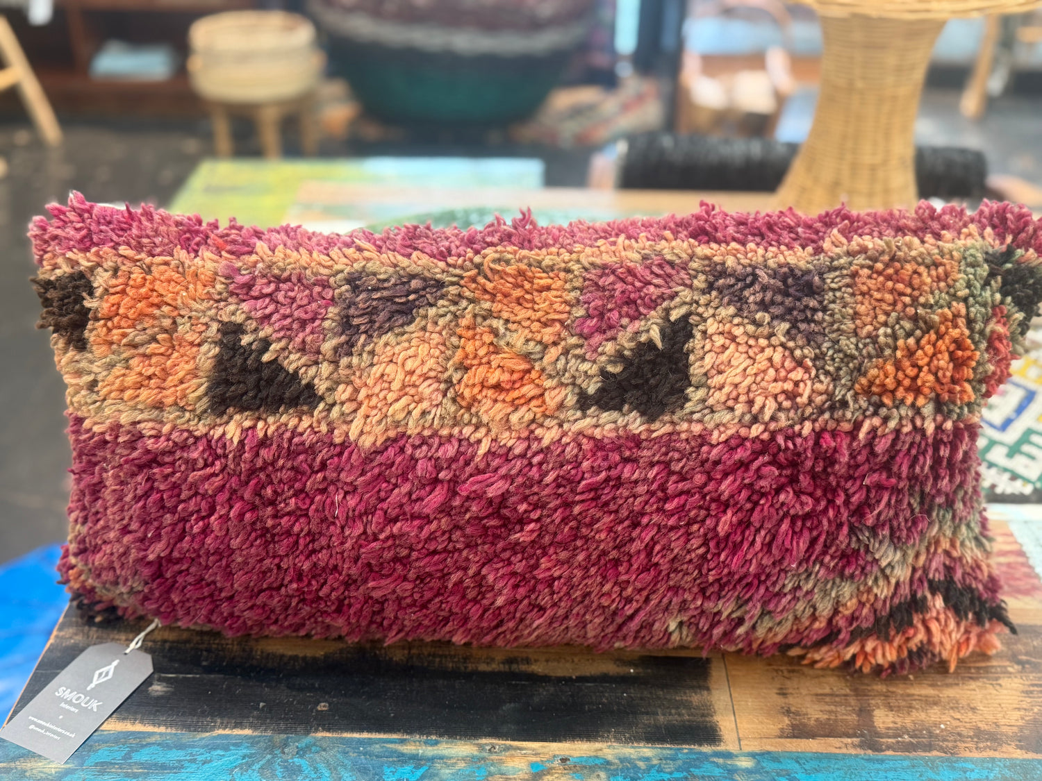 Rug Fragment Cushion CUR057