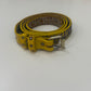 Yellow 3 Stud Belt CLBT022