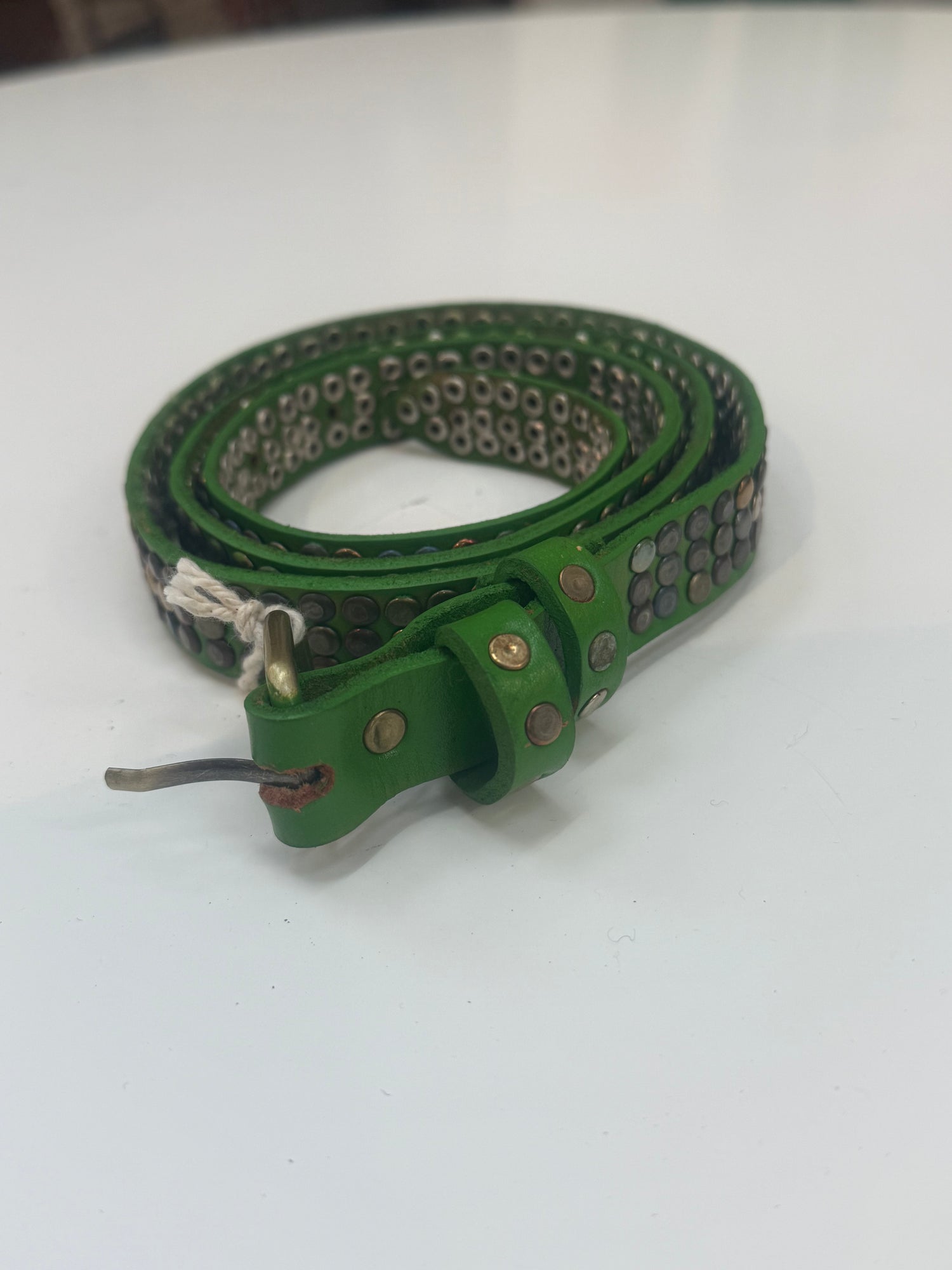 Green 3 Stud Belt CLBT023