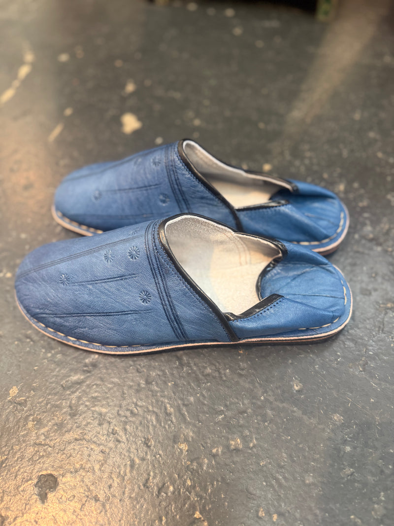 Slipper Shoes Blue SP006