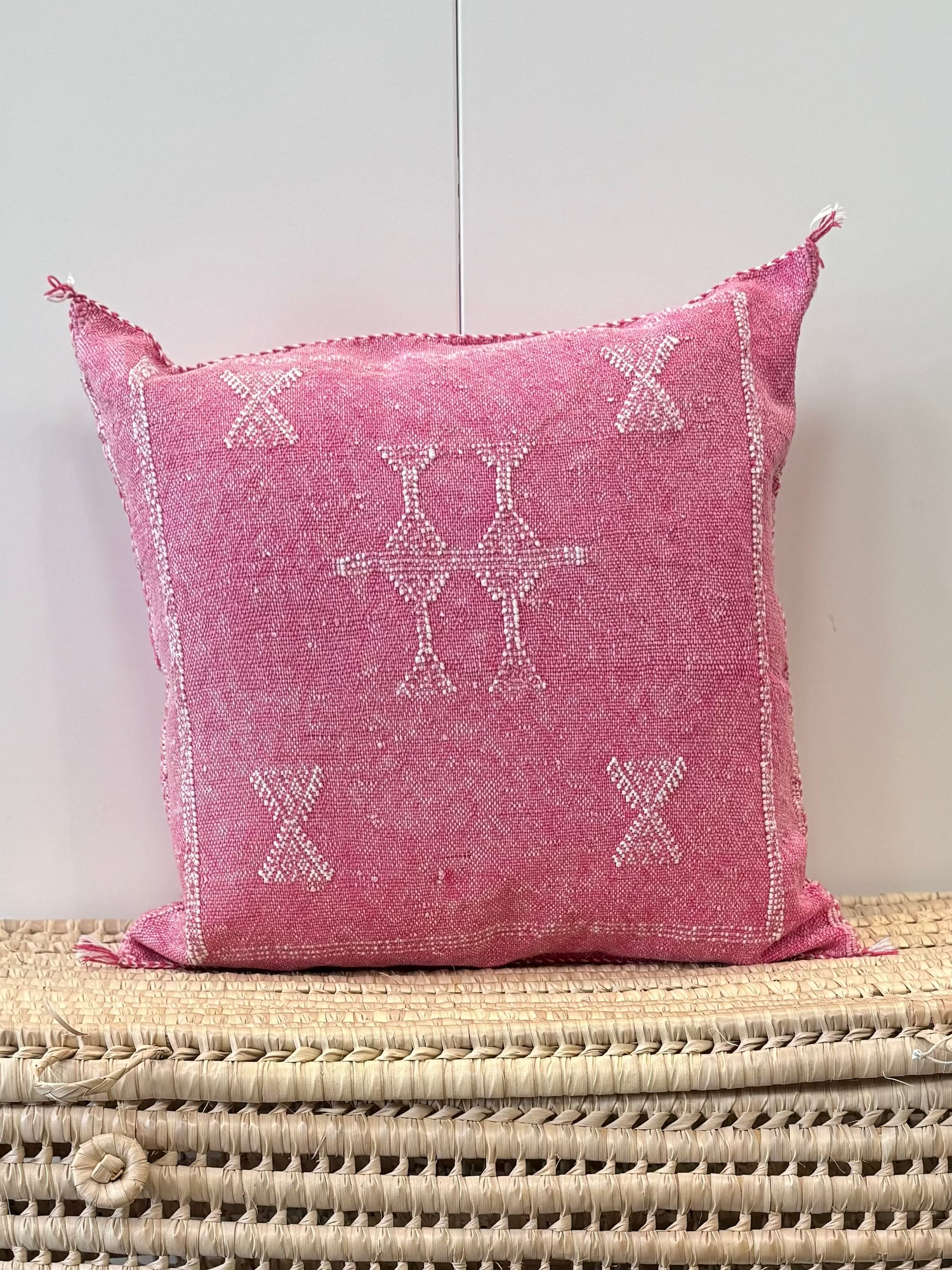Moroccan Cactus Silk Cushion CUCS076