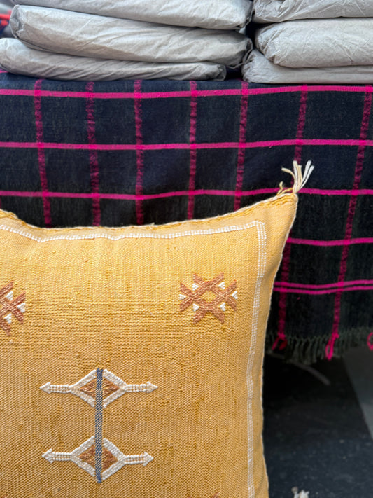 Moroccan Cactus Silk Cushion CUCS090
