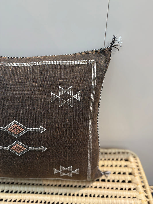Moroccan Cactus Silk Cushion CUCS096