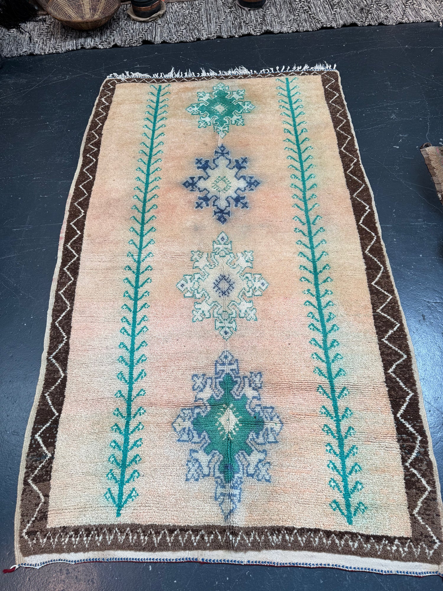 "Green Life" Boujaad Rug RUBJ031