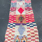 "Stepping stones to the stars" Boucherouite Runner RUBOU11