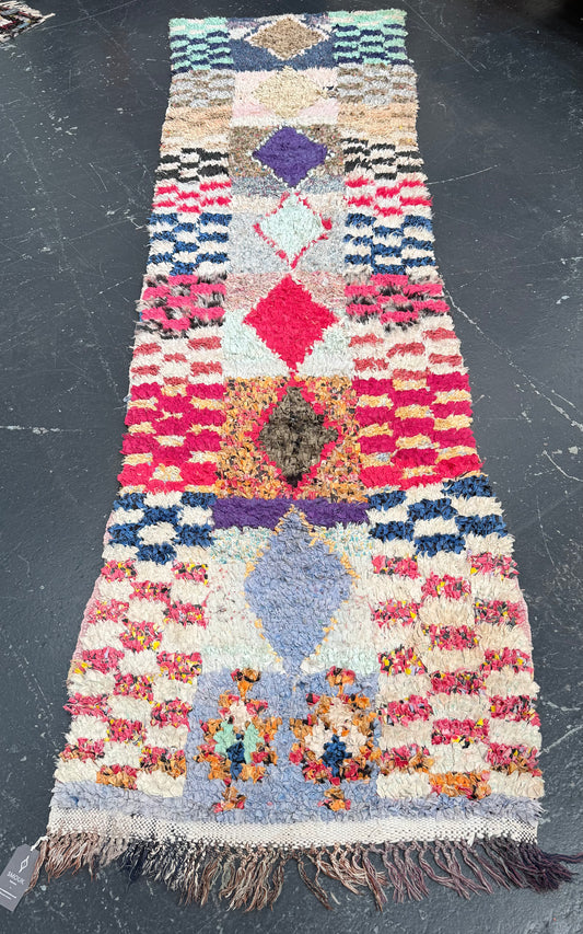 "Stepping stones to the stars" Boucherouite Runner RUBOU11