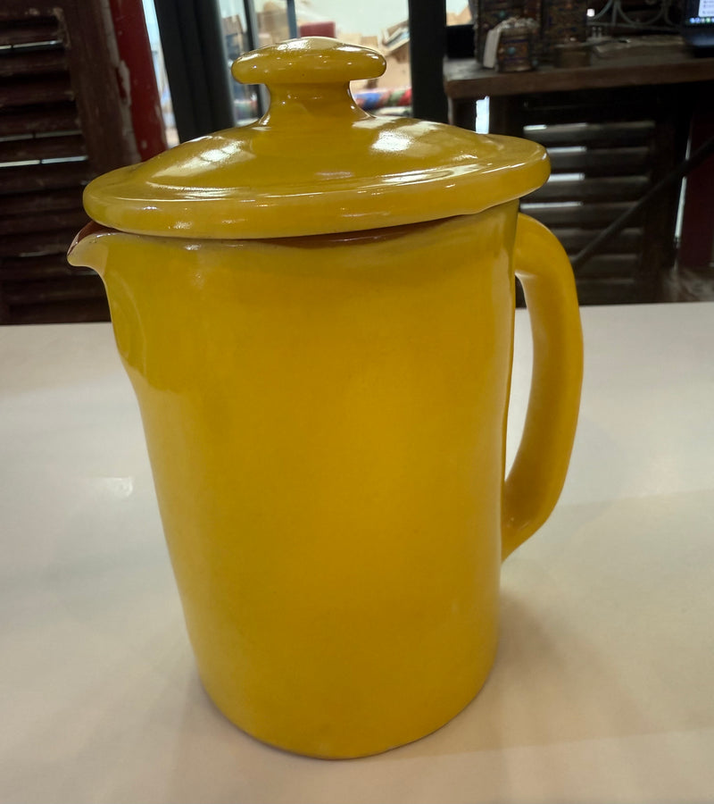 Hand-Painted Ourika Jug with Lid - JUG12