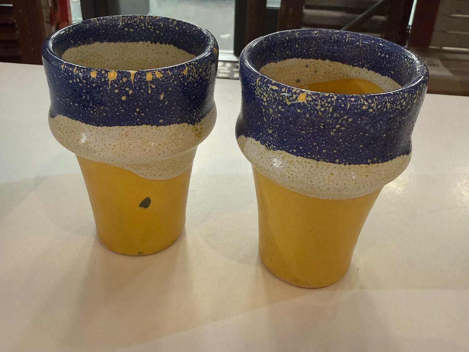 Hand-Painted Ourika Beaker - BEAK11