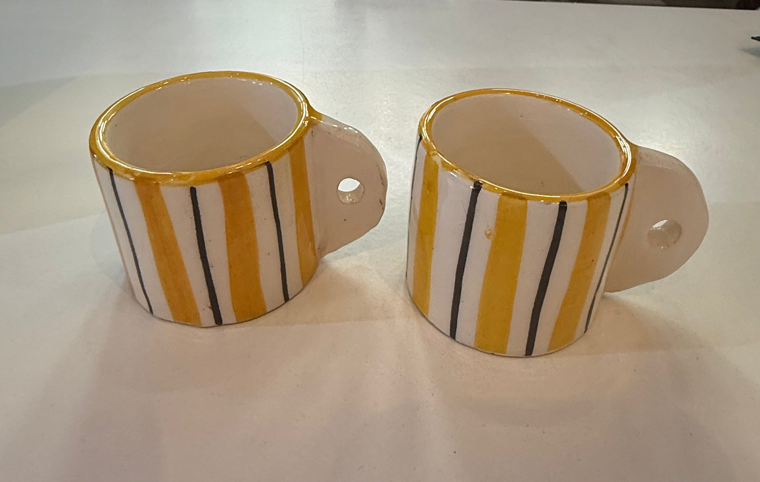Hand-Painted Ourika Espresso Cup - PAIR - ESP11