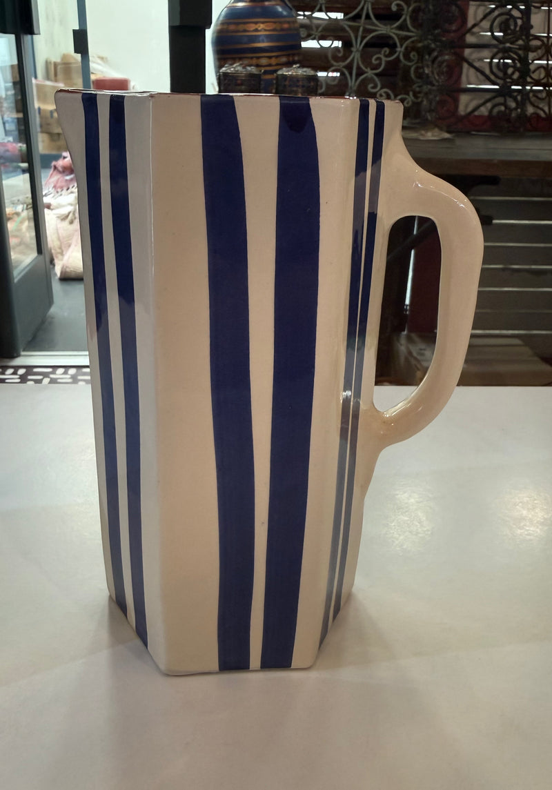⁠Hand-Painted Ourika Jug - JUG11