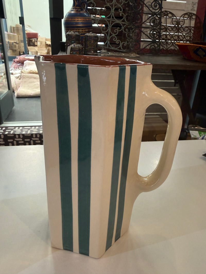 ⁠Hand-Painted Ourika Jug - JUG11