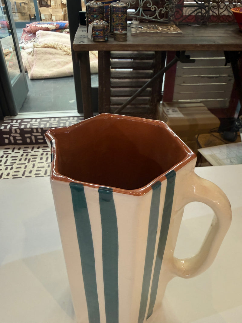 ⁠Hand-Painted Ourika Jug - JUG11