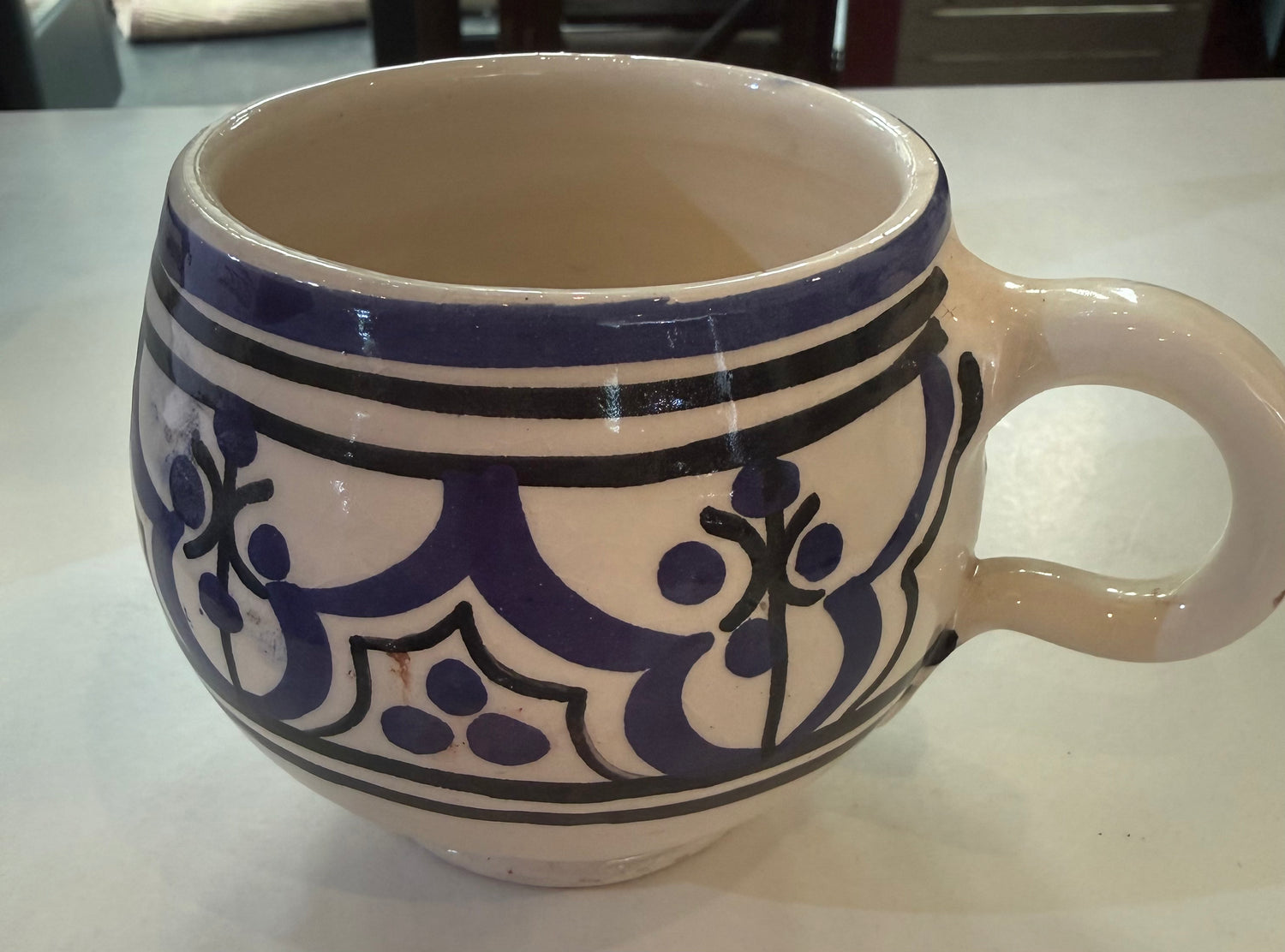 Hand-Painted Ourika Mug - MUG11