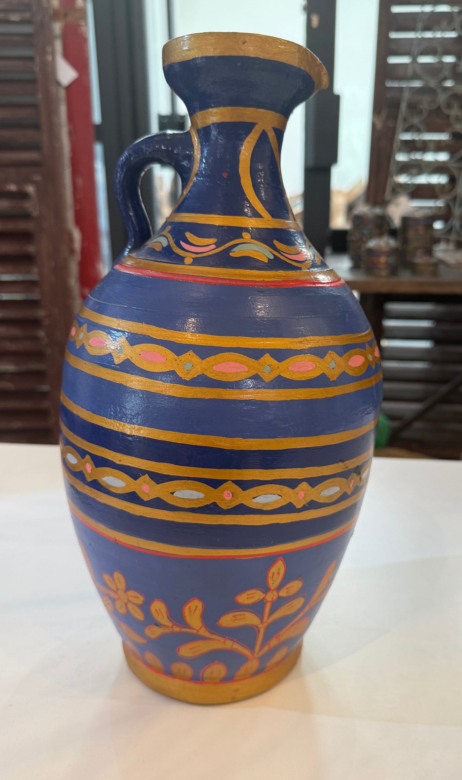 Large painted Jug - JUG13