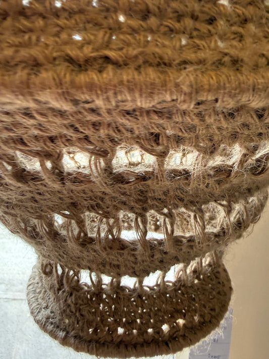 Hand Crochet Jute Lampshade - HWLS21