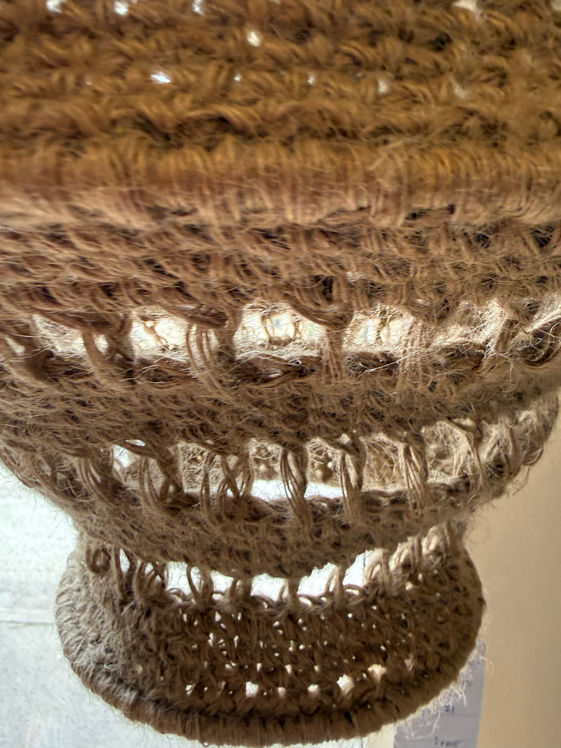 Hand Crochet Jute Lampshade - HWLS21