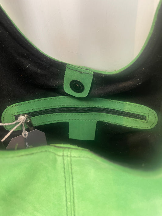 BAG106 - Handmade Soft suede handbag