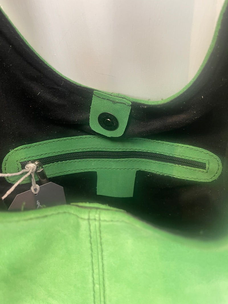 BAG106 - Handmade Soft suede handbag