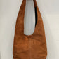 BAG106 - Handmade Soft suede handbag