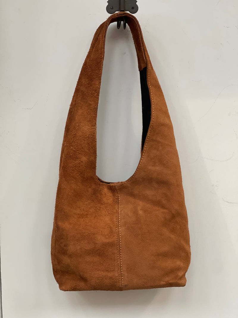 BAG106 - Handmade Soft suede handbag