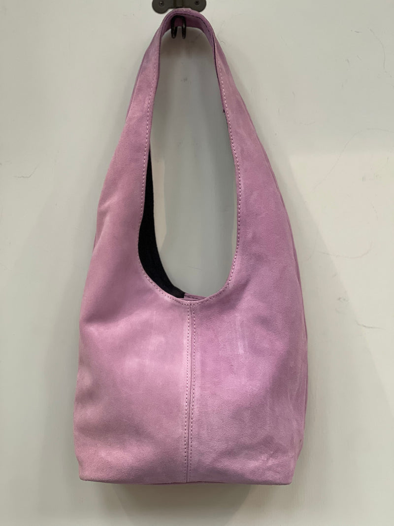 BAG106 - Handmade Soft suede handbag