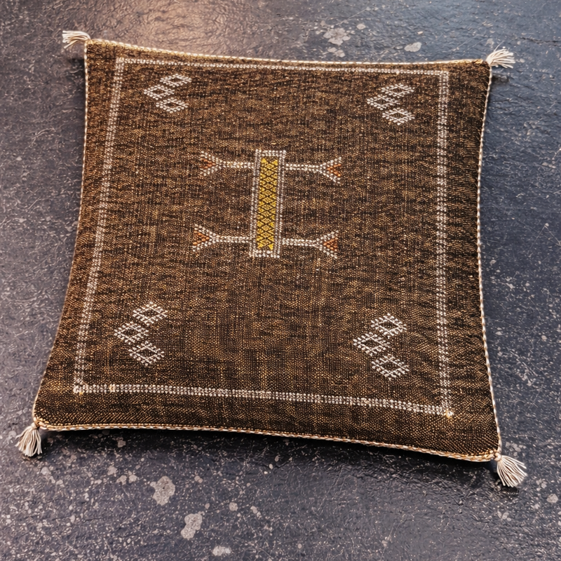 Moroccan Cactus Silk Cushion CUCS132