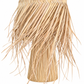 ‘Table Lamp’ woven palm leaf wicker lampshade HWLS021
