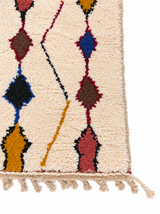 "Garlands Forever" Contemporary Beni Ourain Rug RUB095