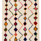 "Garlands of Joy" Contemporary Beni Ourain Rug RUB094