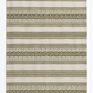 Sage Green Jacquard Weave Pom Pom Blanket - BLPP127