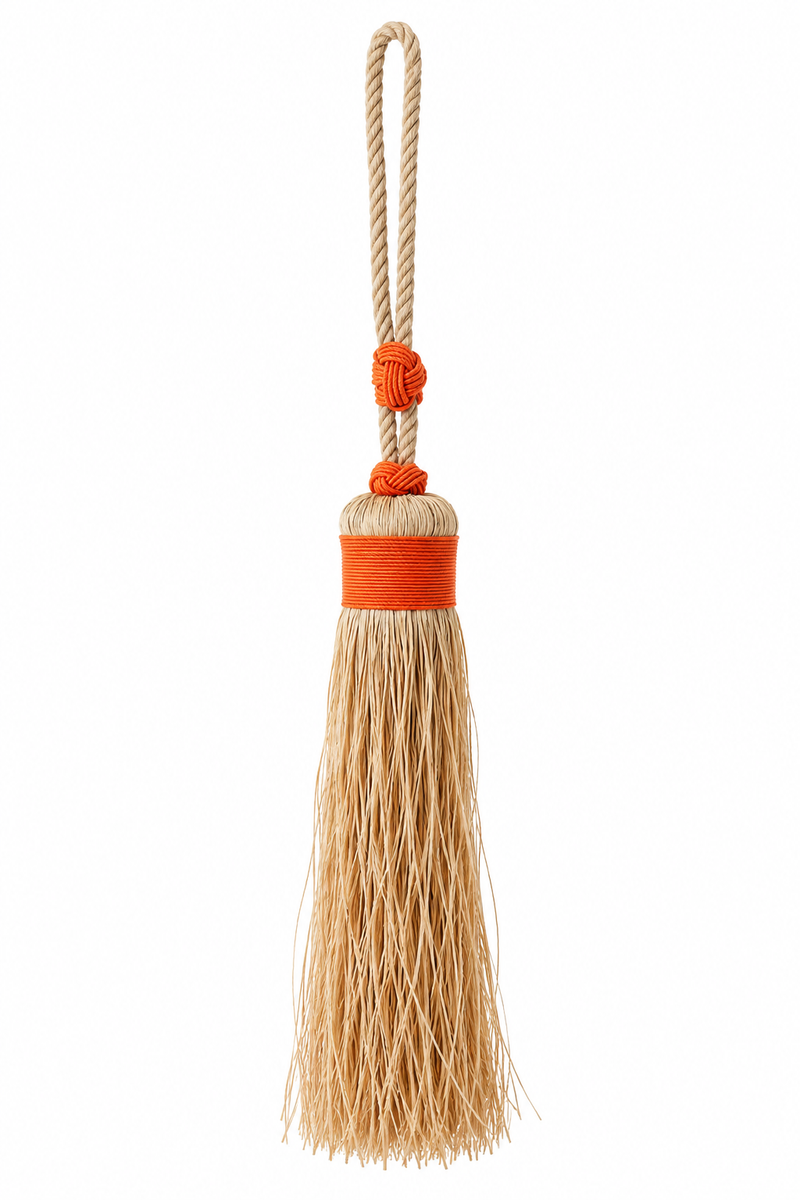 Long Jute Curtain Tieback Tassels HWTA010