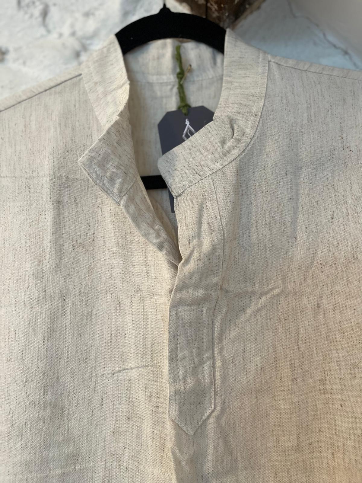 "The Natural" 100% handmade linen shirt - CL11