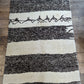 "Walnut Stripes" Antique Beni Ourain Rug