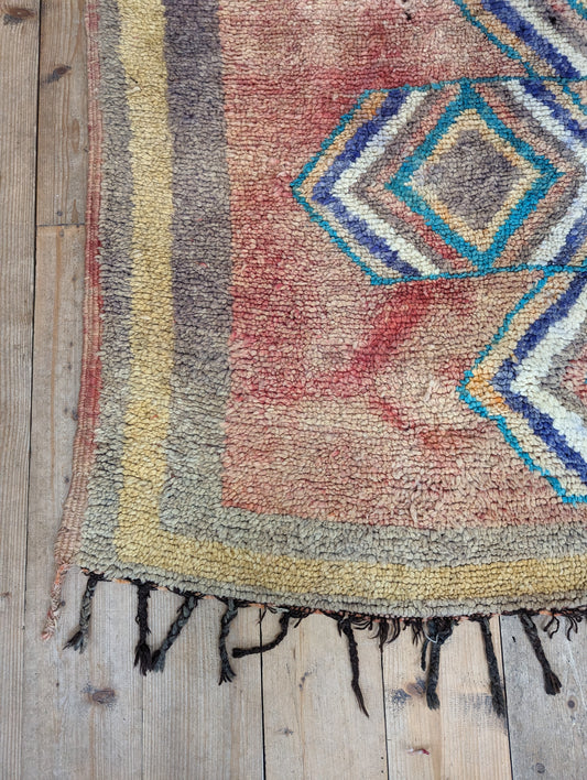 Full of Diamonds' - Antique Boujaad Rug