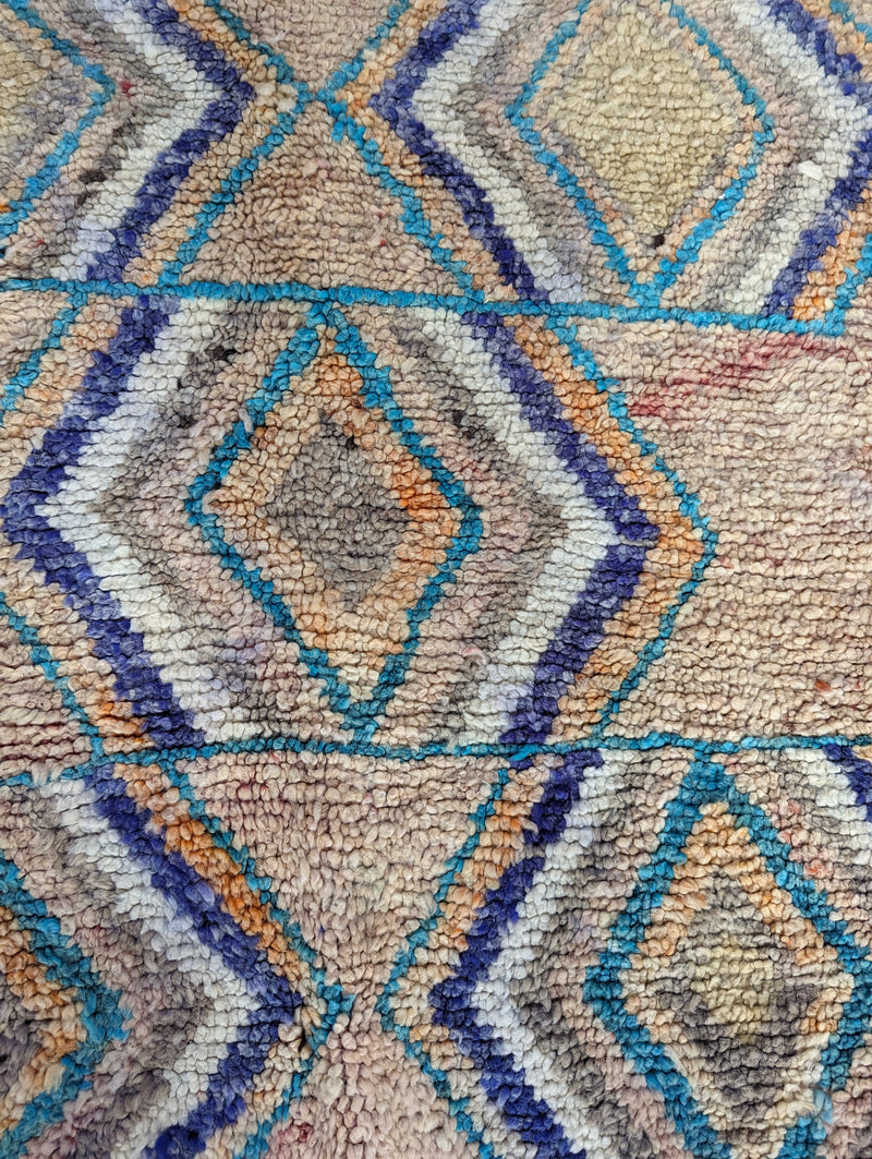 Full of Diamonds' - Antique Boujaad Rug RUBJ002