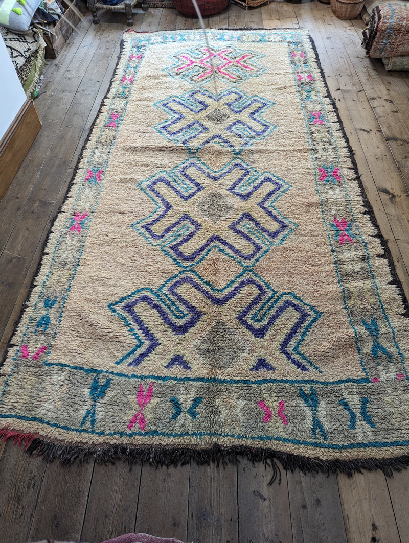 Flight of Fantasy' Antique Rug